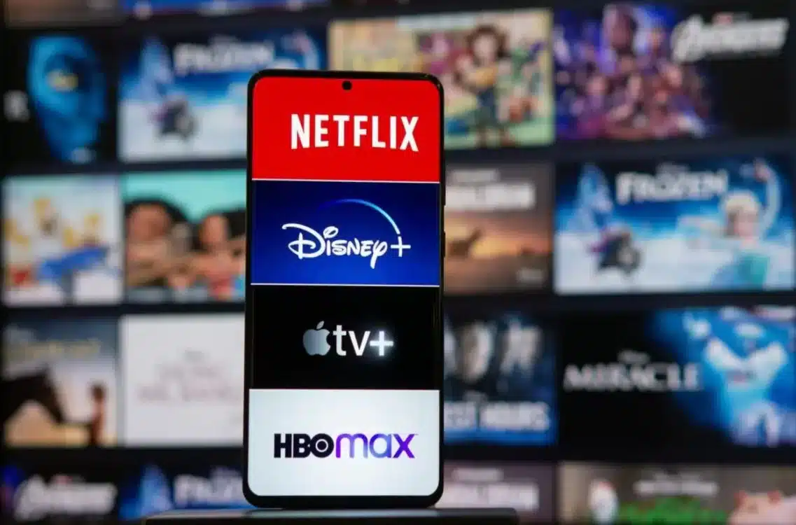 plateformes de streaming en ligne comme netflix amazon prime video canal+, disney