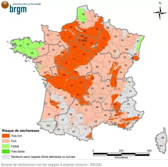 La moitié des départements affiche un risque « très élevé » de sécheresse 1 091526 jpg